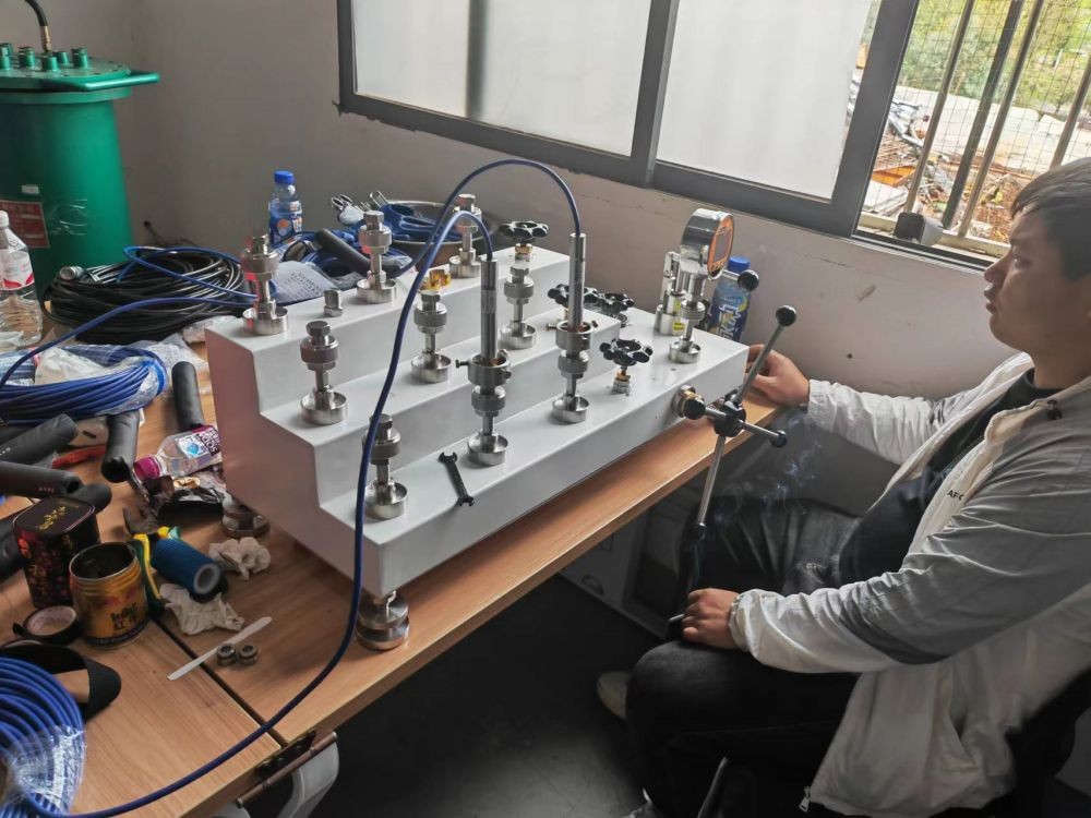 部分量测工作现场展示